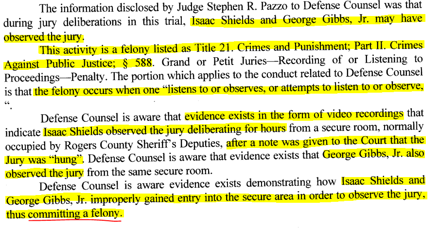 CF-2018-0465 Defense's Supplemental Motion to Produce - Page 1 (filed 02/27/2023)